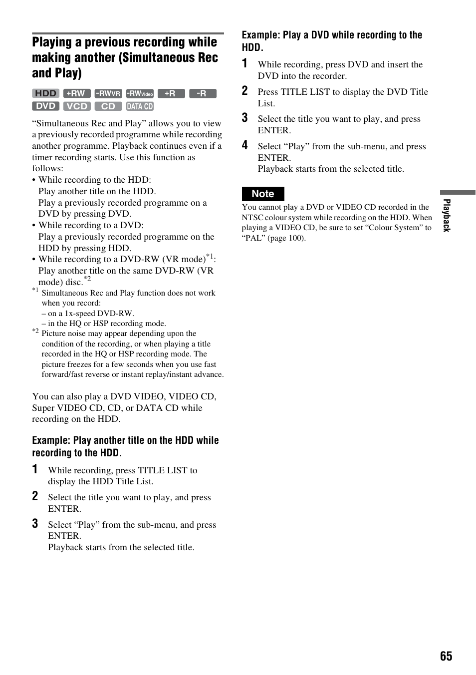 Sony DAR-RH7000 User Manual | Page 65 / 536