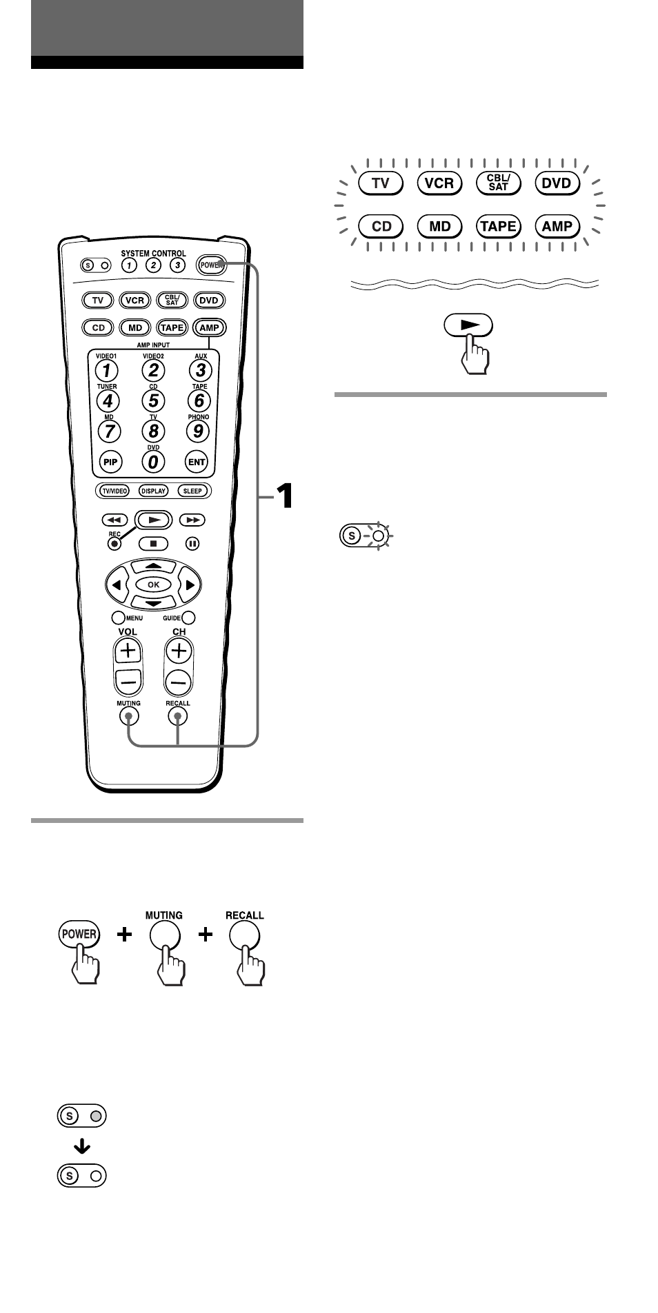 Locking the controls | Sony RM-VL900 User Manual | Page 45 / 56