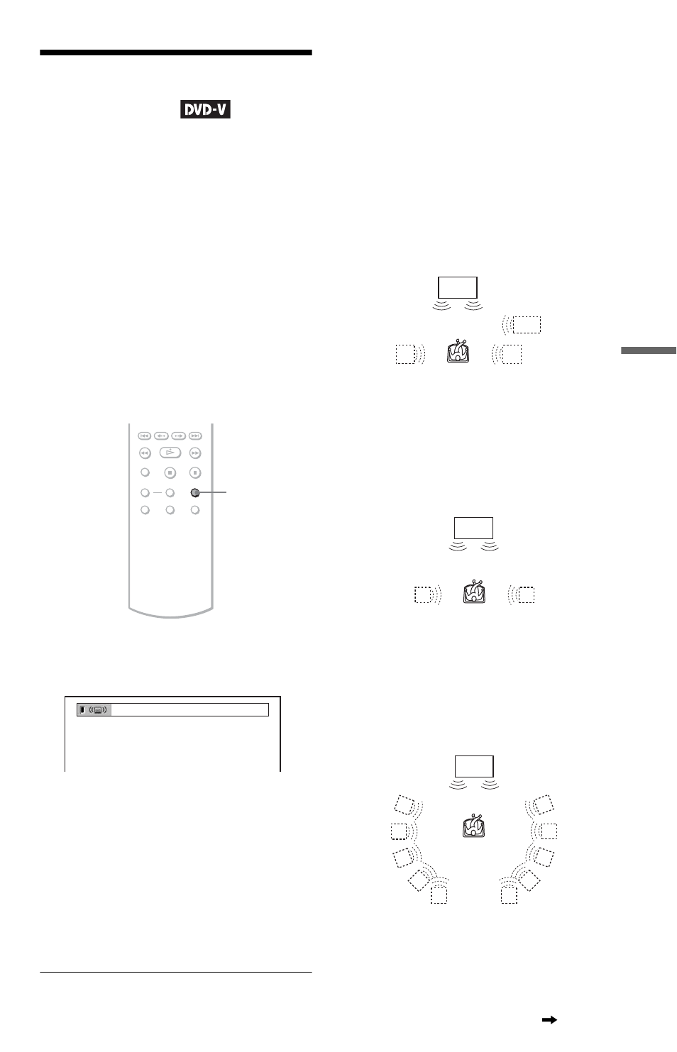 L1 - tv virtual surround settings (tvs), Tv virtual surround settings (tvs), Tv virtual surround settings | Sony DVP-NS52P User Manual | Page 43 / 78