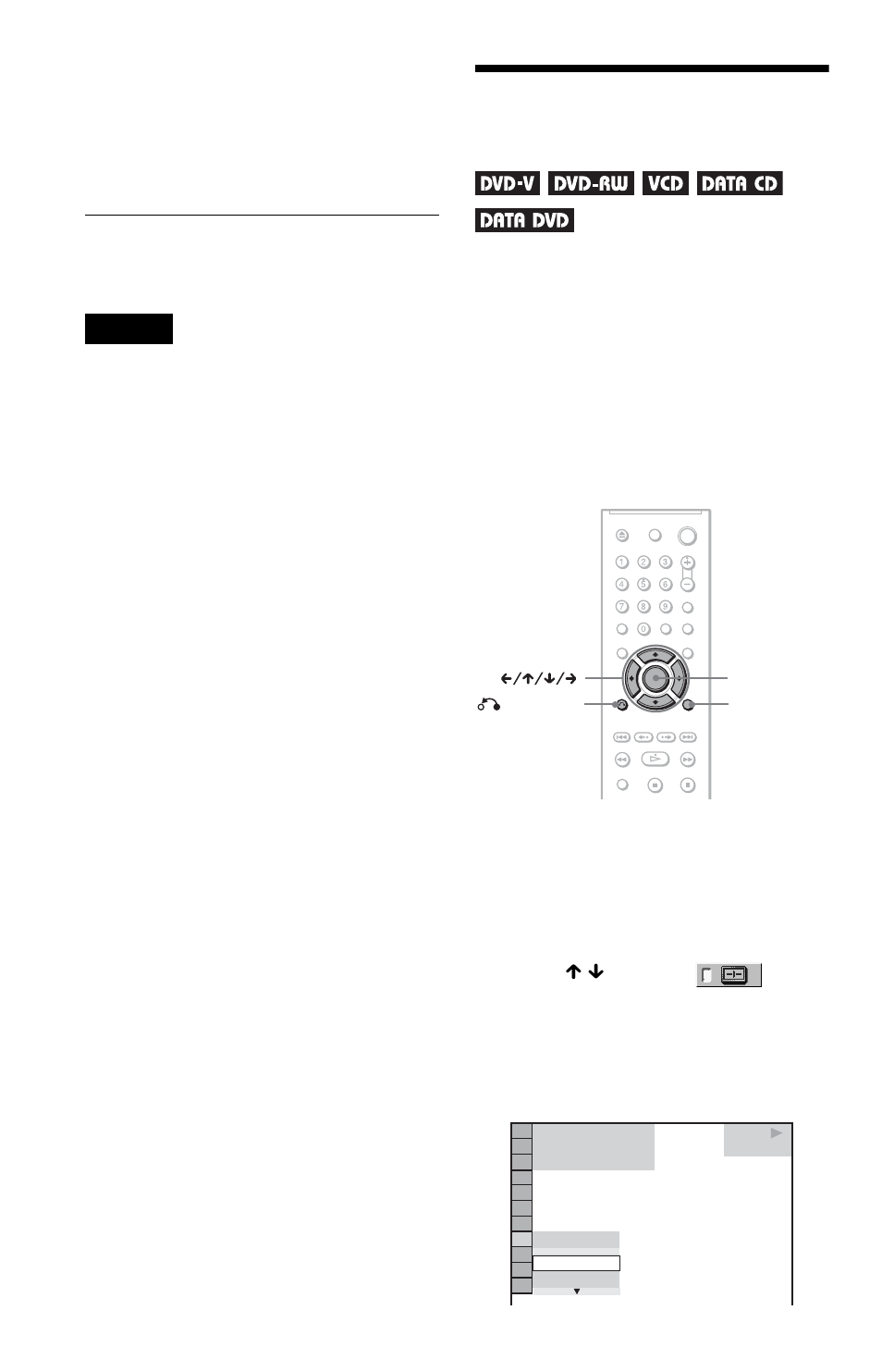 Adjusting the playback picture (cu, Adjusting the playback picture | Sony DVP-NS52P User Manual | Page 46 / 78