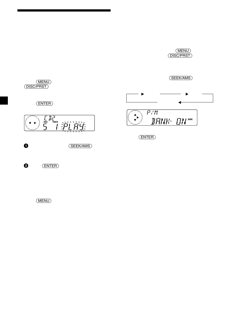 14 selecting specific tracks for playback | Sony MDX-CA580 User Manual | Page 14 / 152