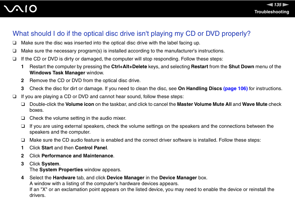 Sony VGN-FJ100 User Manual | Page 135 / 170