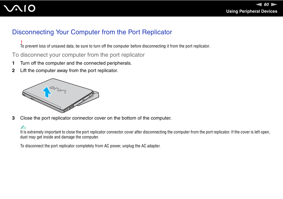 Sony VGN-FJ100 User Manual | Page 60 / 170