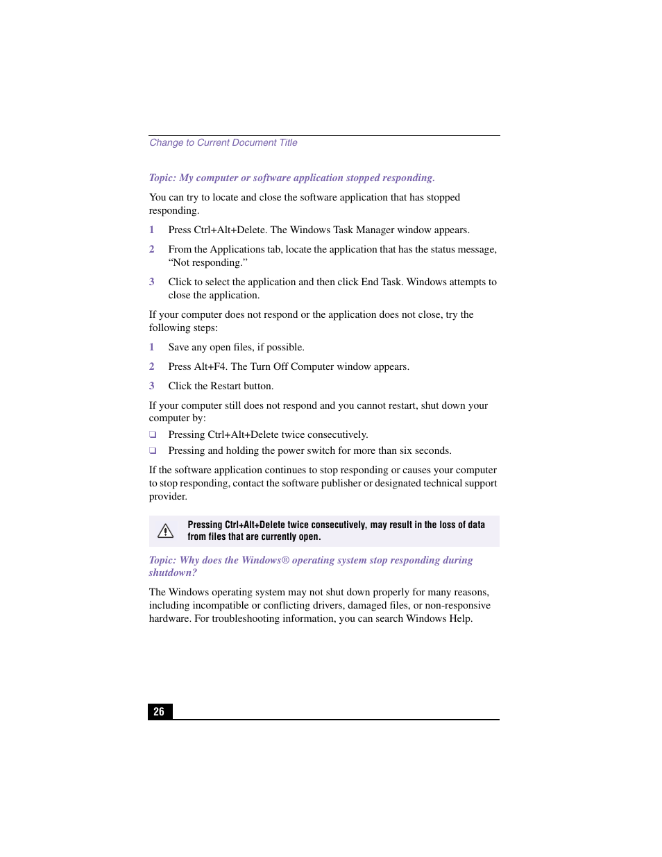 Sony PCV-RX590G User Manual | Page 21 / 39