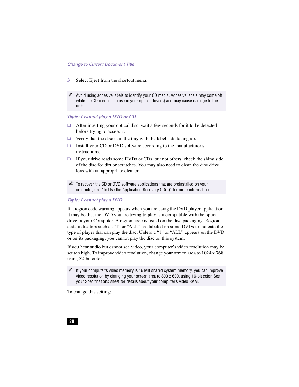 Sony PCV-RX590G User Manual | Page 23 / 39