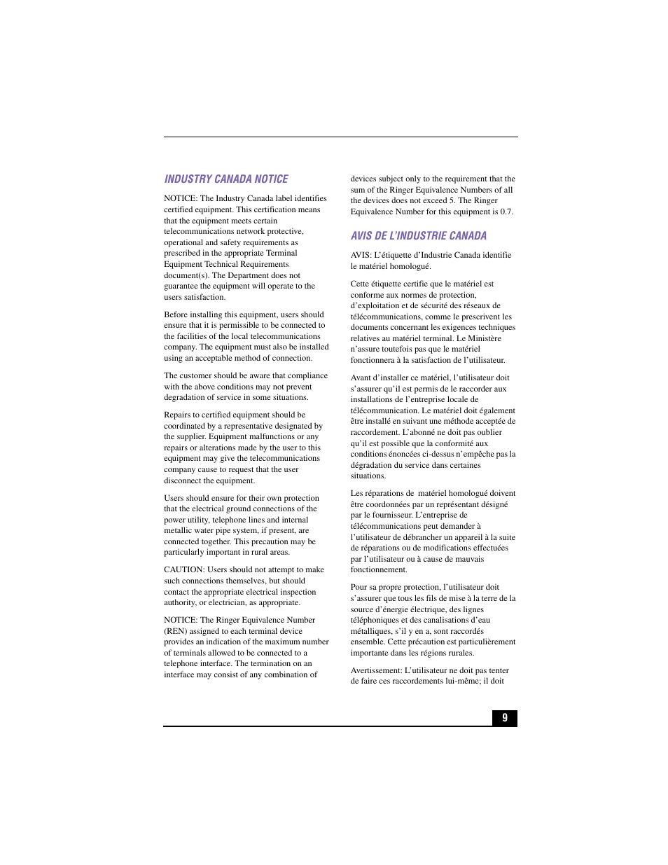Sony PCV-J200 User Manual | Page 9 / 94