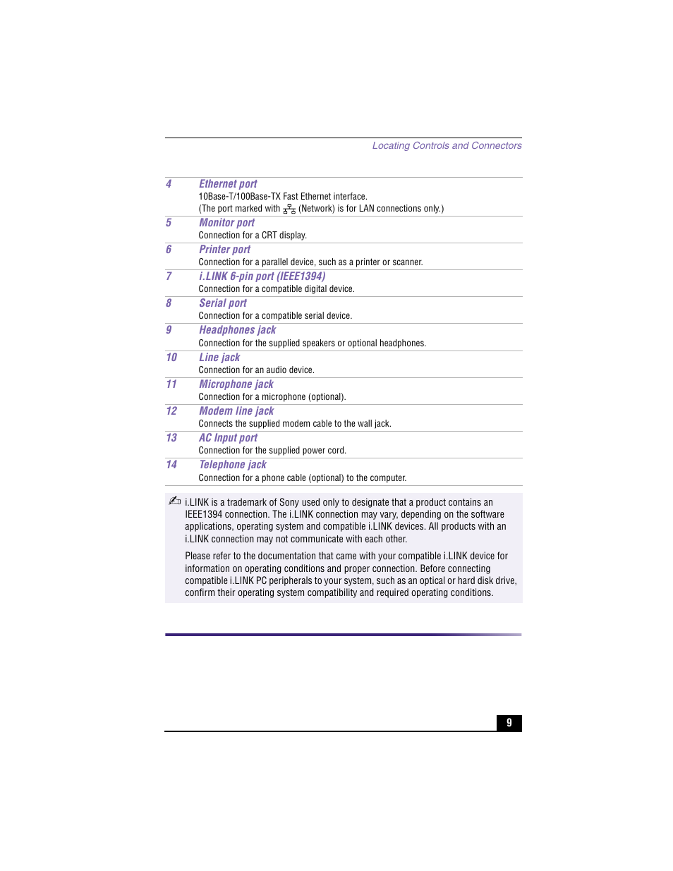 Sony PCV-RX540 User Manual | Page 8 / 29