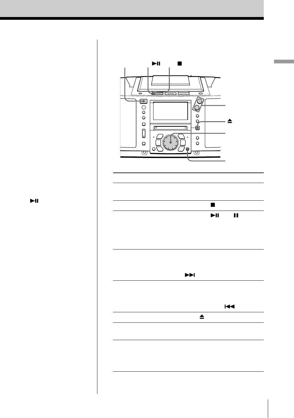 Operaciones básicas 9 | Sony ZS-M50 User Manual | Page 85 / 156
