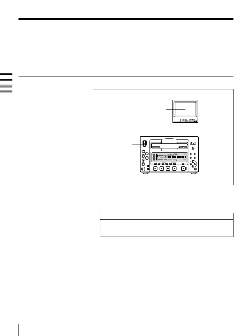 Playback, Settings for playback | Sony DSR-1500A User Manual | Page 40 / 128