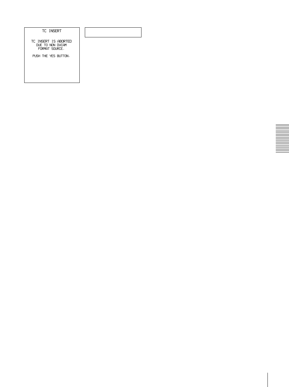 Not dvcam | Sony DSR-1500A User Manual | Page 57 / 128