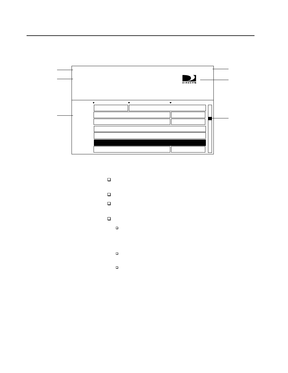 Features of the program guide, Chapter 4: using the system features | Sony SAT-B2 User Manual | Page 28 / 96