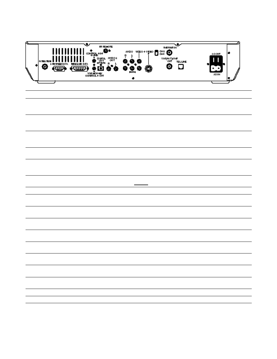 Back panel (sat-a2), Appendix: other information | Sony SAT-B2 User Manual | Page 79 / 96