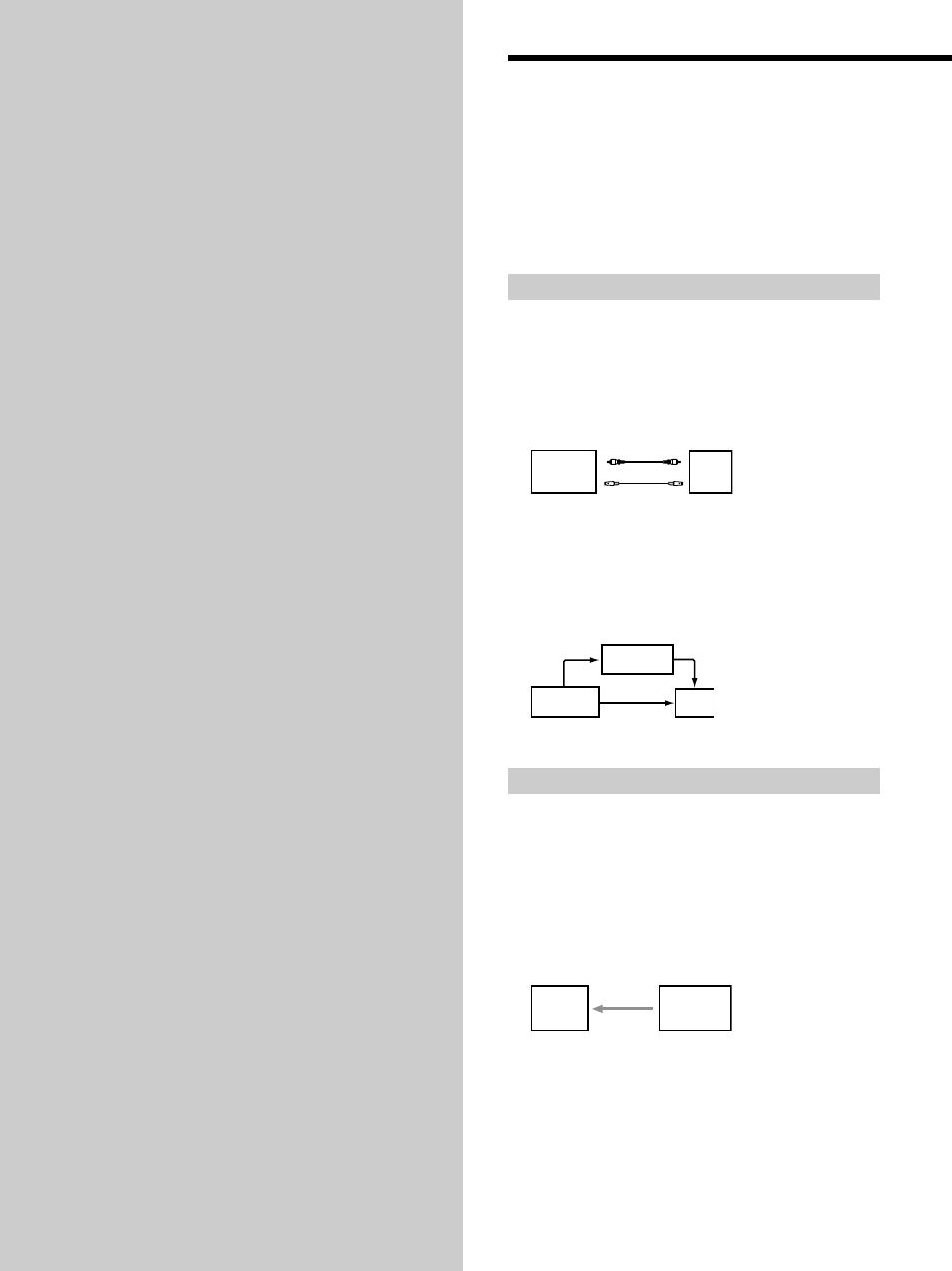 Chapter 1 getting started, Connecting a tv (dvp-nw50 only), Setting up the system | Connecting audio equipment, Setting up the system 10, Getting started, Chapter 1 | Sony CDP-NW10 User Manual | Page 10 / 60