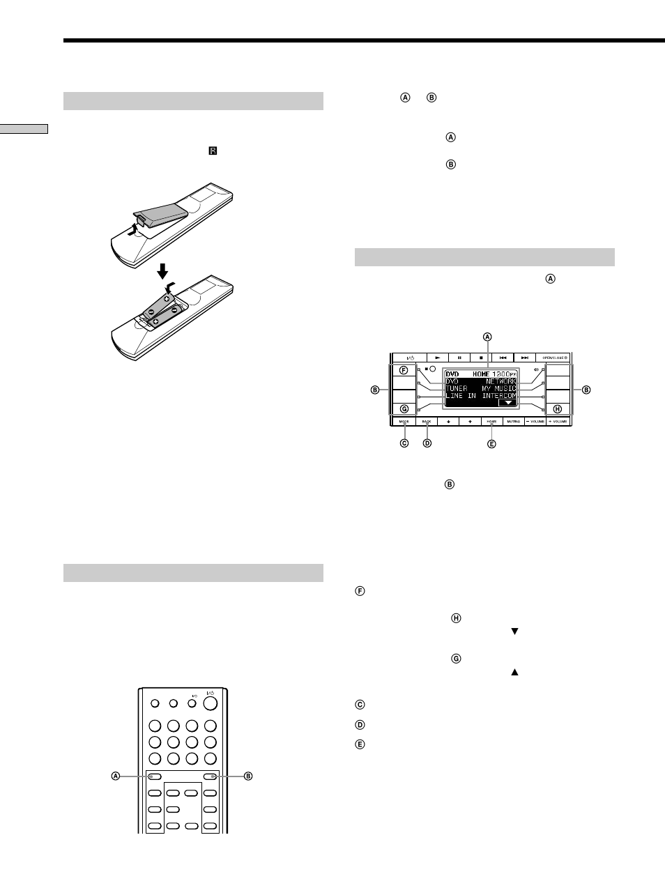 Preparing the remote, Setting a remote code on the remote, Menu operation | Parts and controls (continued) | Sony CDP-NW10 User Manual | Page 18 / 60