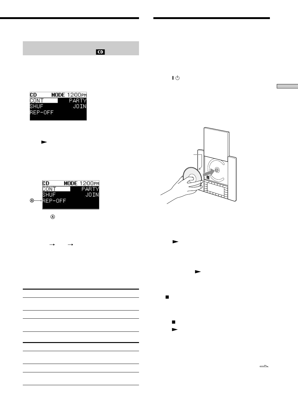 Playing a dvd/vcd/mp3 disc, Playing a dvd/vcd/mp3 disc 23 | Sony CDP-NW10 User Manual | Page 23 / 60