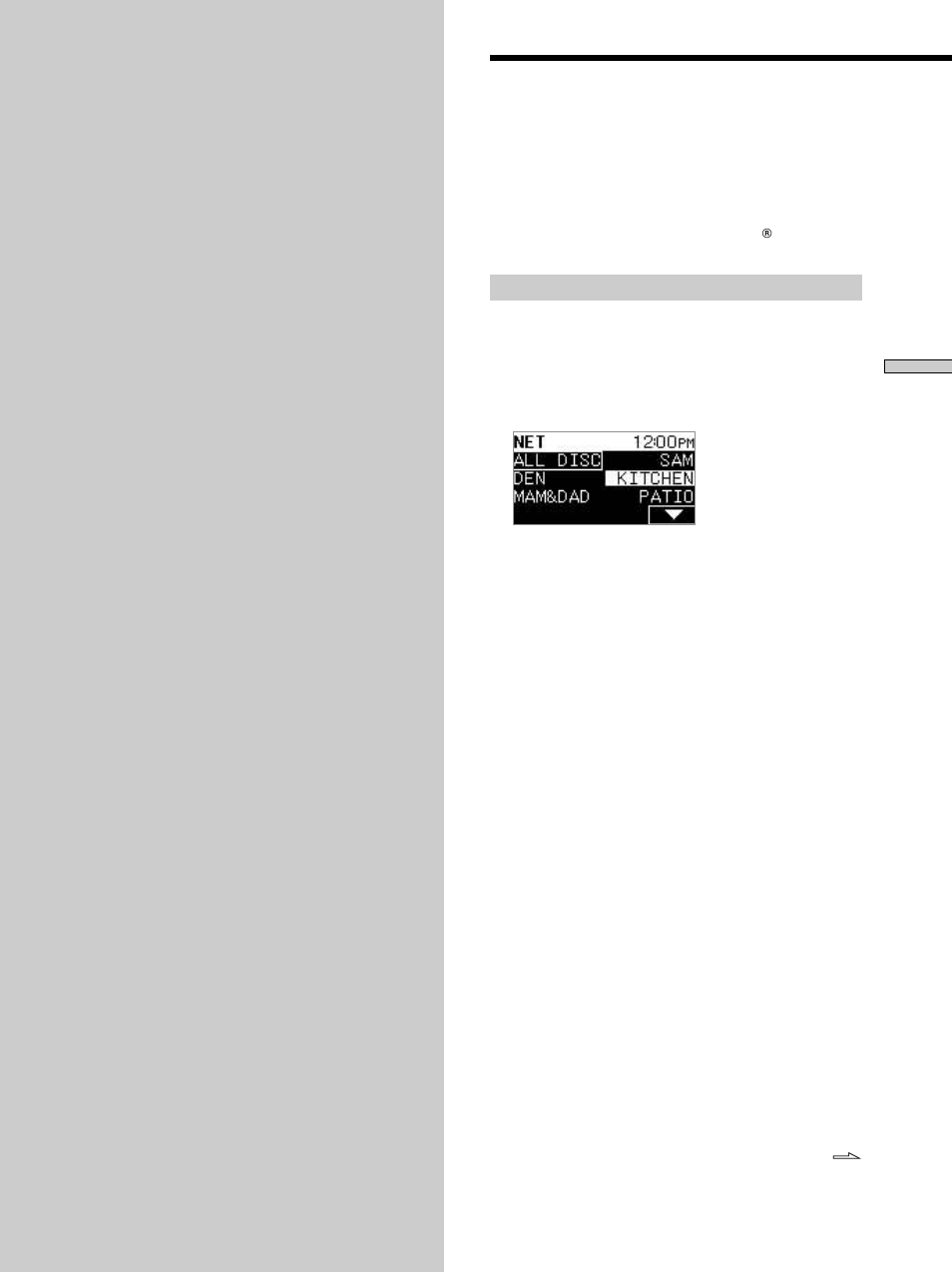 Chapter 6 using the system network, Playing music on other units, Playing back music from “network | Playing music on other units 35, Playing back music from “network” 35, Using the system network, Chapter 6 | Sony CDP-NW10 User Manual | Page 35 / 60