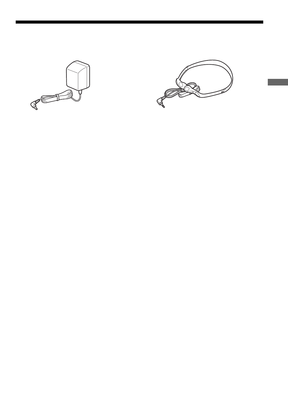 Checking the supplied accessories | Sony D-NS921F User Manual | Page 11 / 44