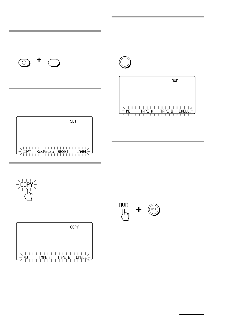Copy | Sony RM-AV3100 User Manual | Page 49 / 112
