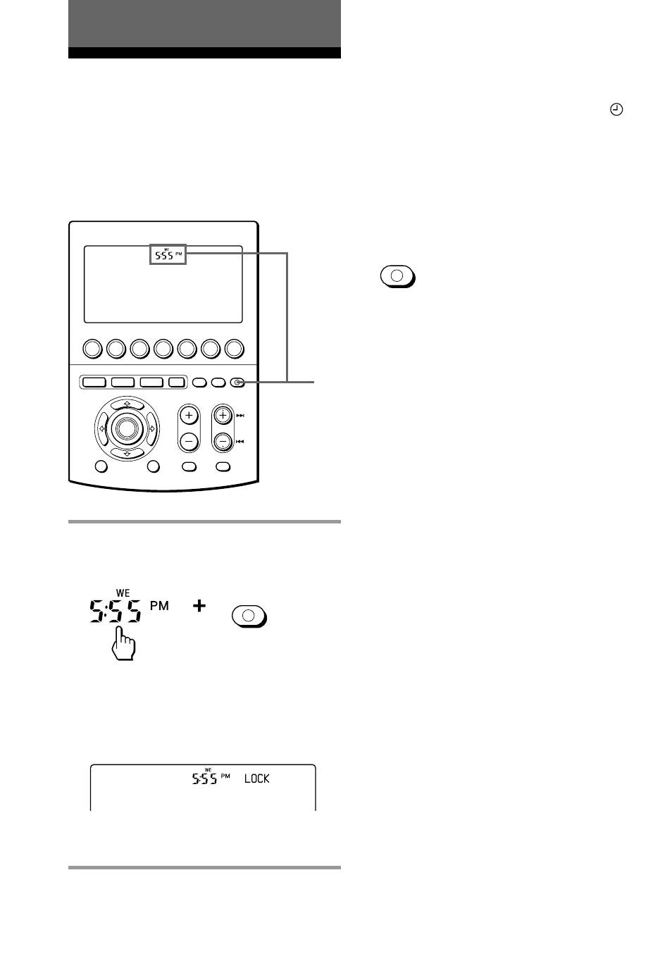 Using other functions, Locking the controls — hold function, Locking the controls | When the controls are locked, Keep commander off pressed for more than 2 seconds | Sony RM-AV3100 User Manual | Page 76 / 112