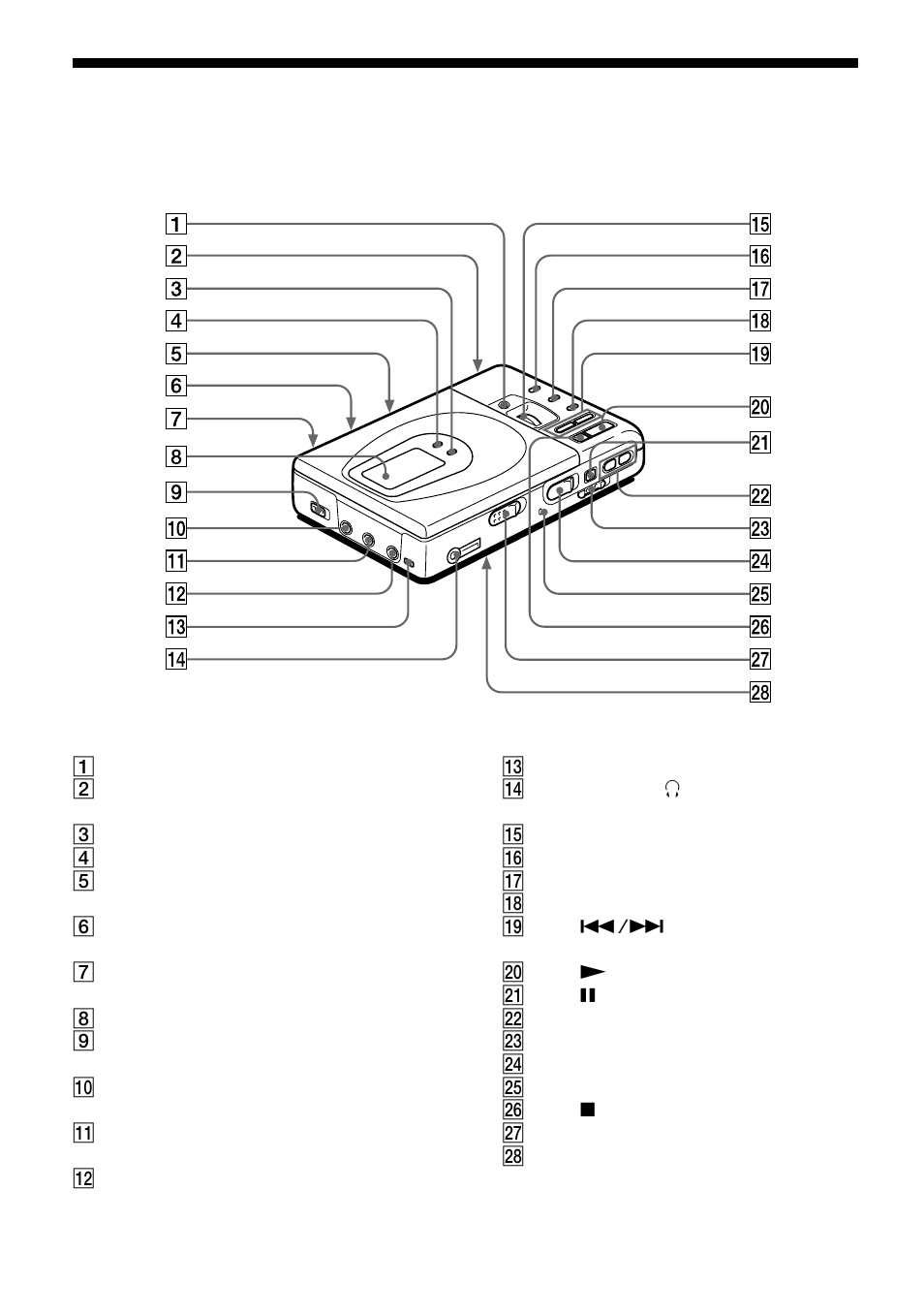 Observar os controlos | Sony MZ-R35 User Manual | Page 113 / 192