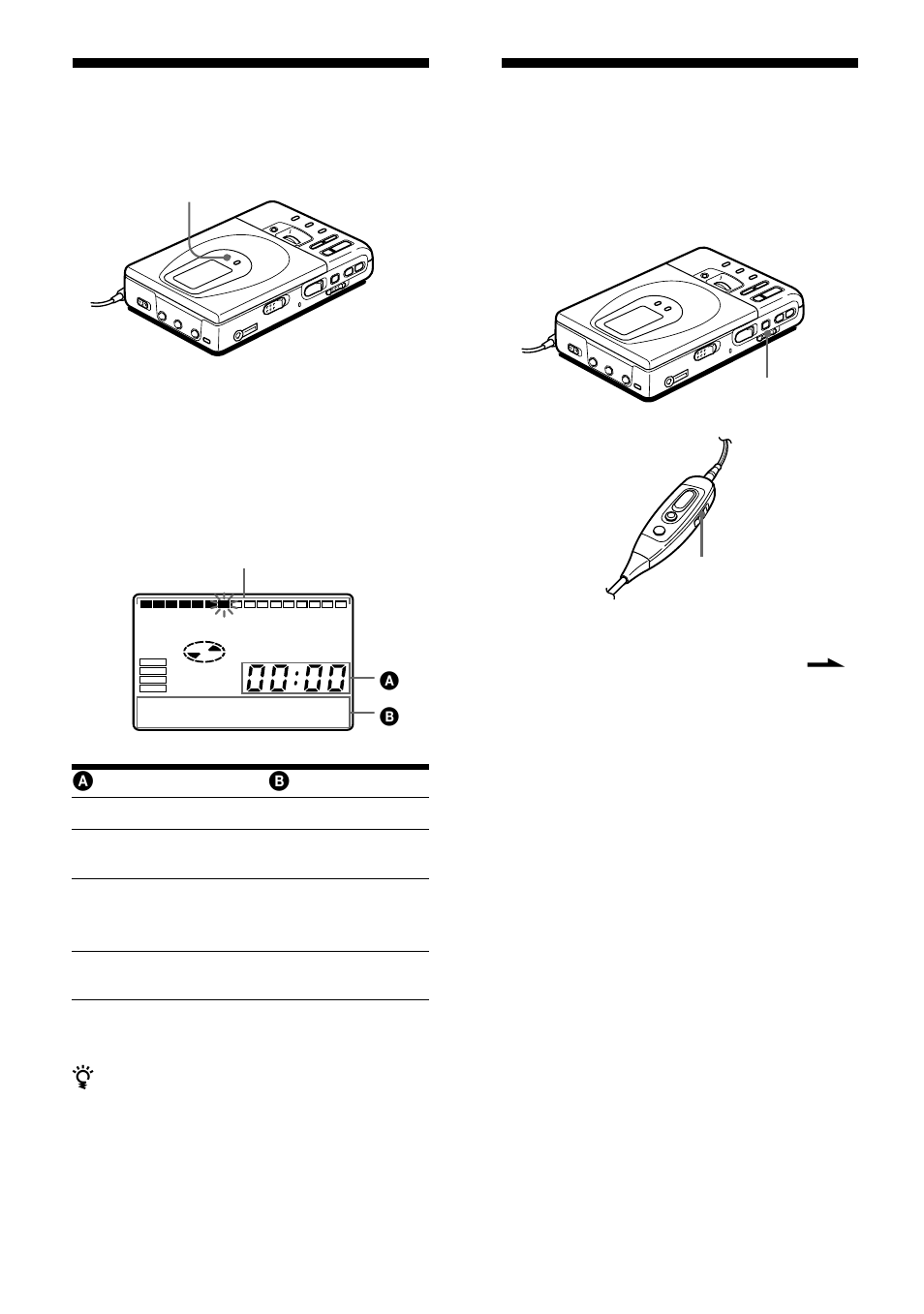 Kontrollera återstående tid eller spelposition, Låsa reglagen (hold) | Sony MZ-R35 User Manual | Page 133 / 192