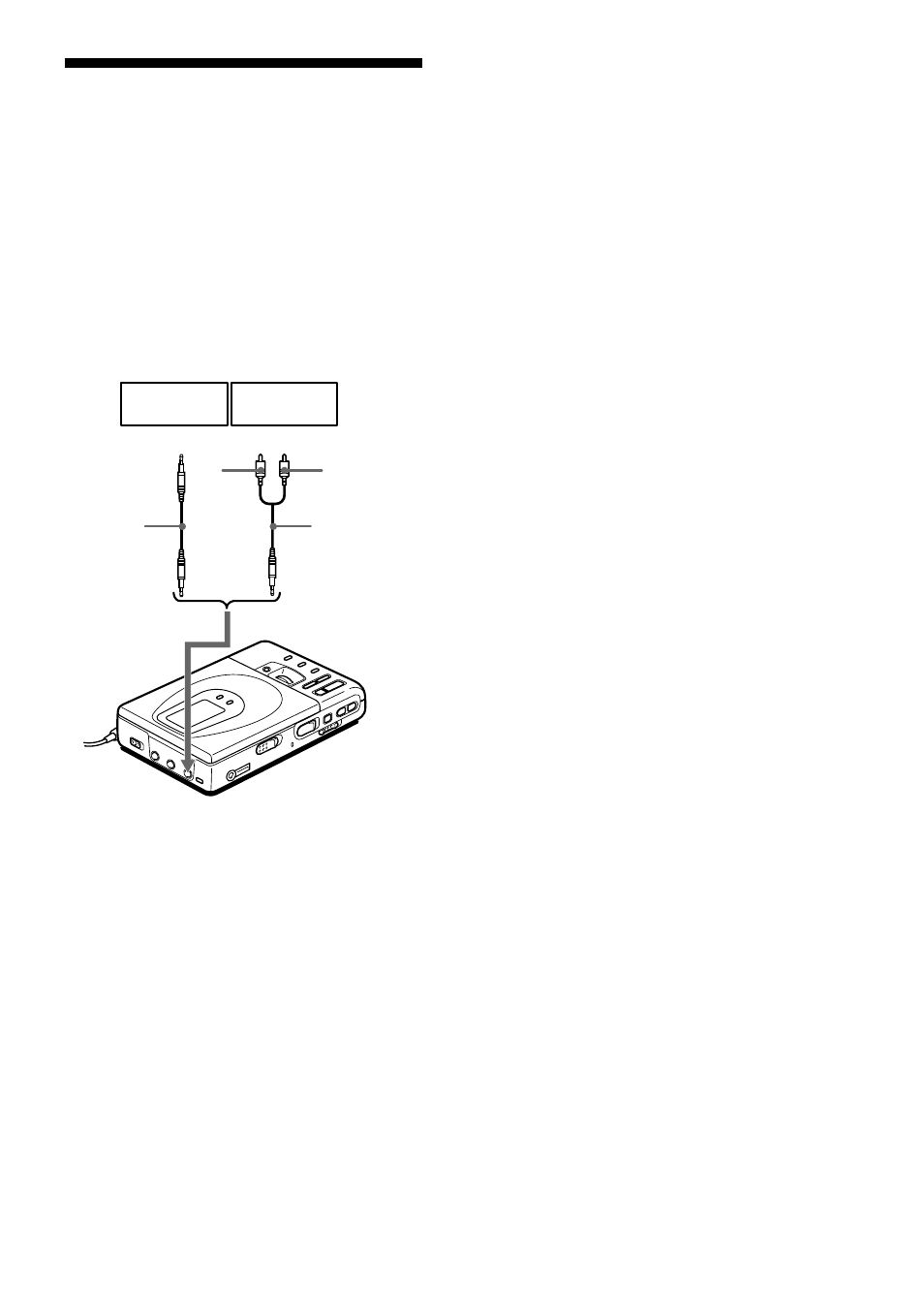 Conexión de un sistema estéreo | Sony MZ-R35 User Manual | Page 58 / 192