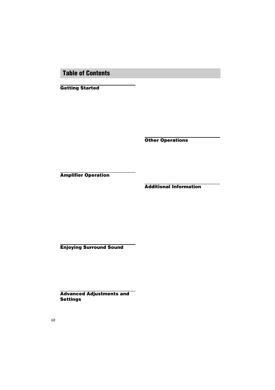 Sony STR-DA3000ES User Manual | Page 4 / 68