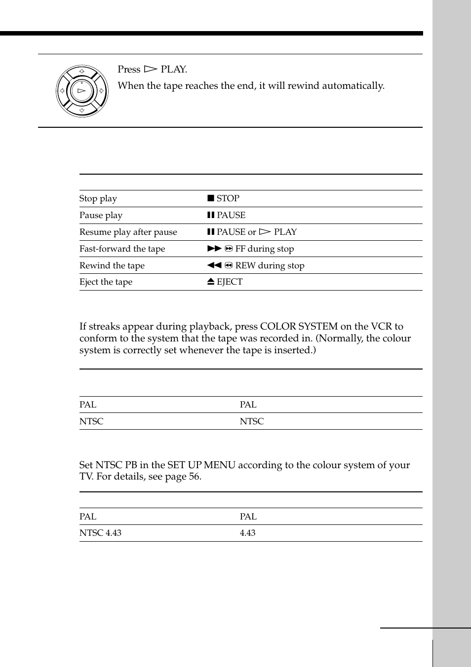 Sony SLV-EZ11AZ User Manual | Page 31 / 68