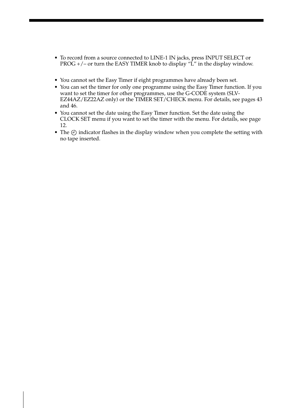 Sony SLV-EZ11AZ User Manual | Page 42 / 68