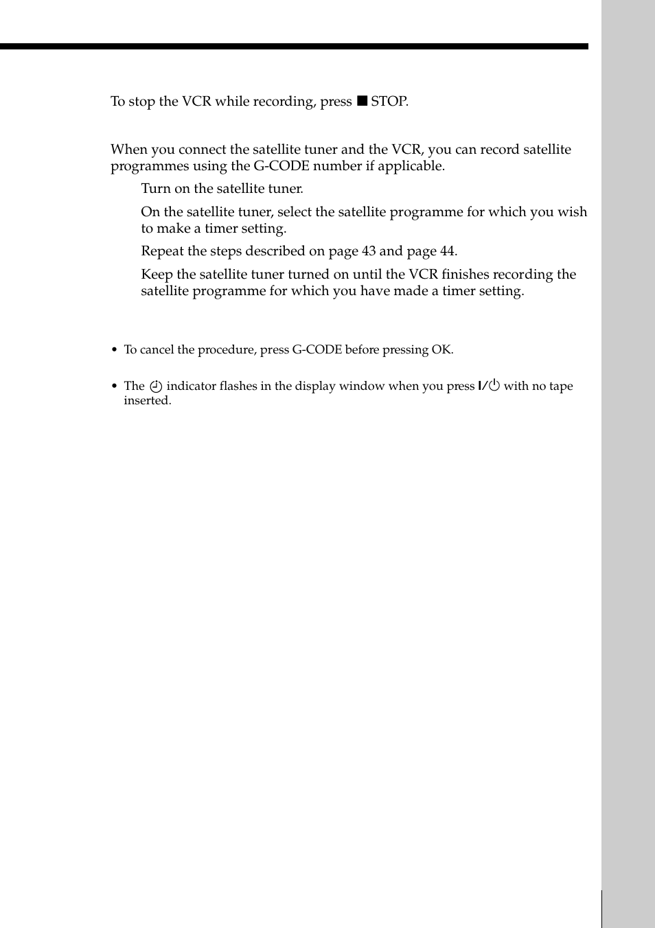 Sony SLV-EZ11AZ User Manual | Page 45 / 68