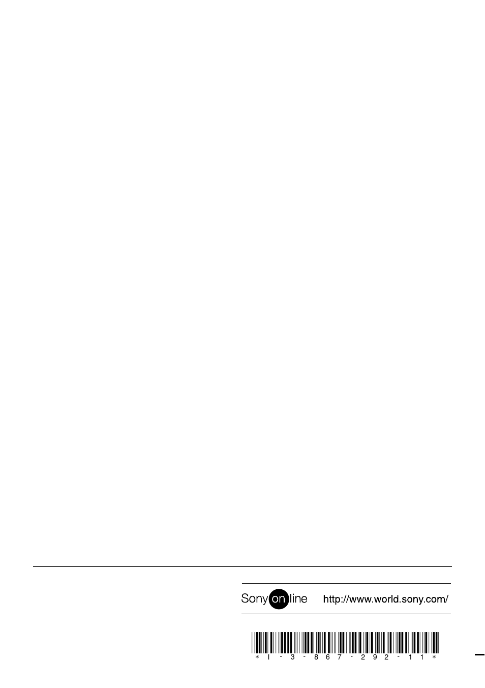 Sony XTL-6100MK2 User Manual | Page 60 / 60