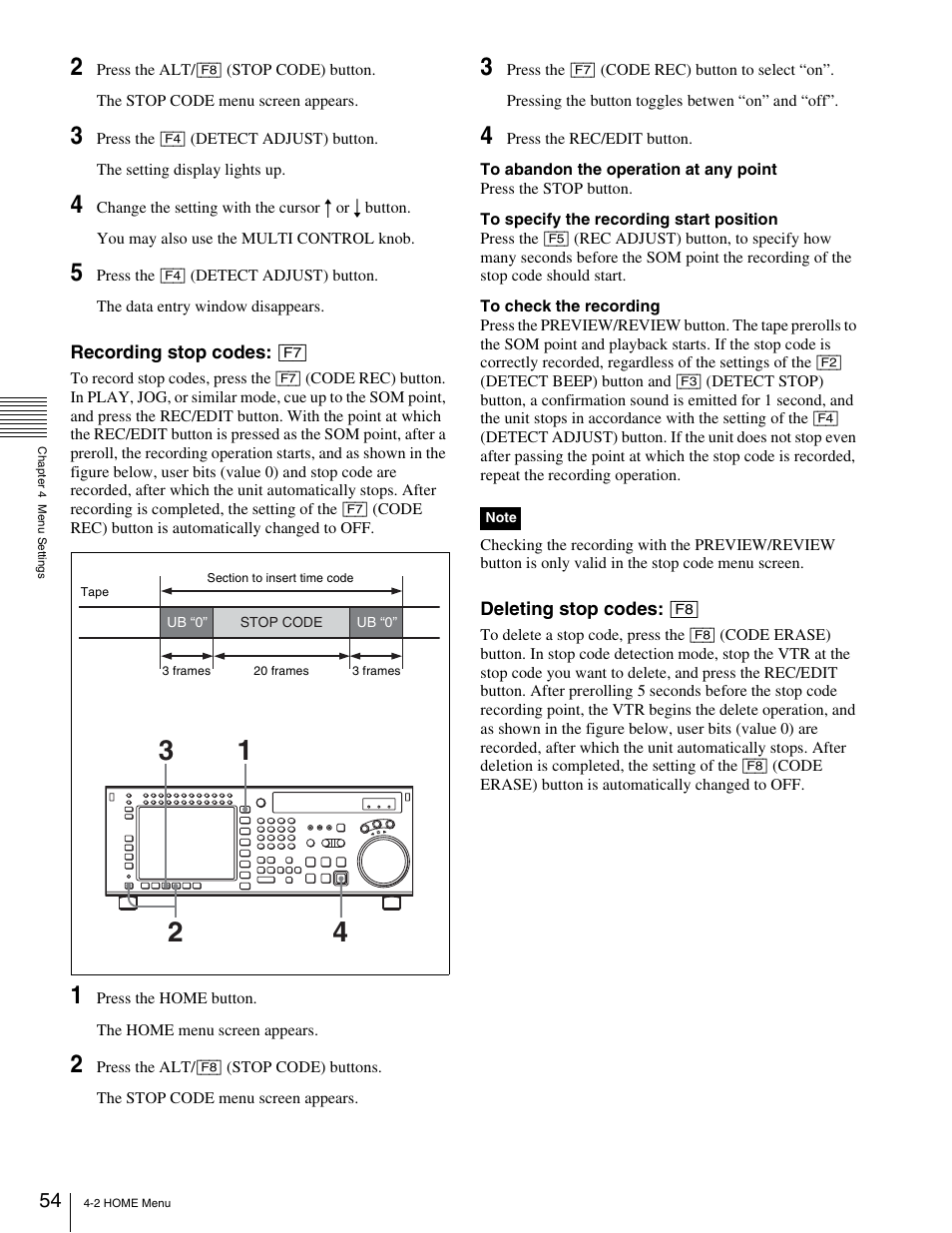 Sony 5500 User Manual | Page 54 / 187