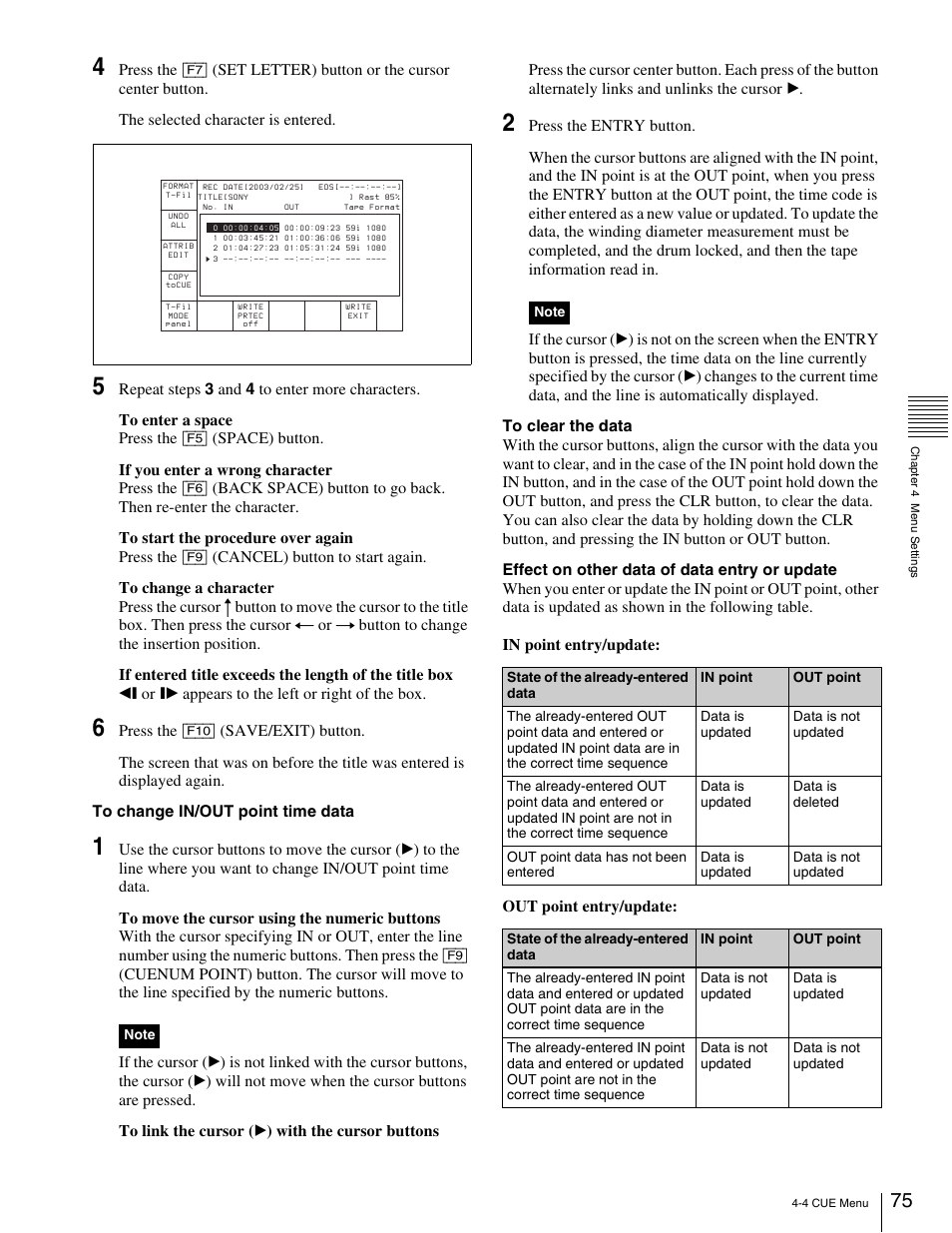 Sony 5500 User Manual | Page 75 / 187