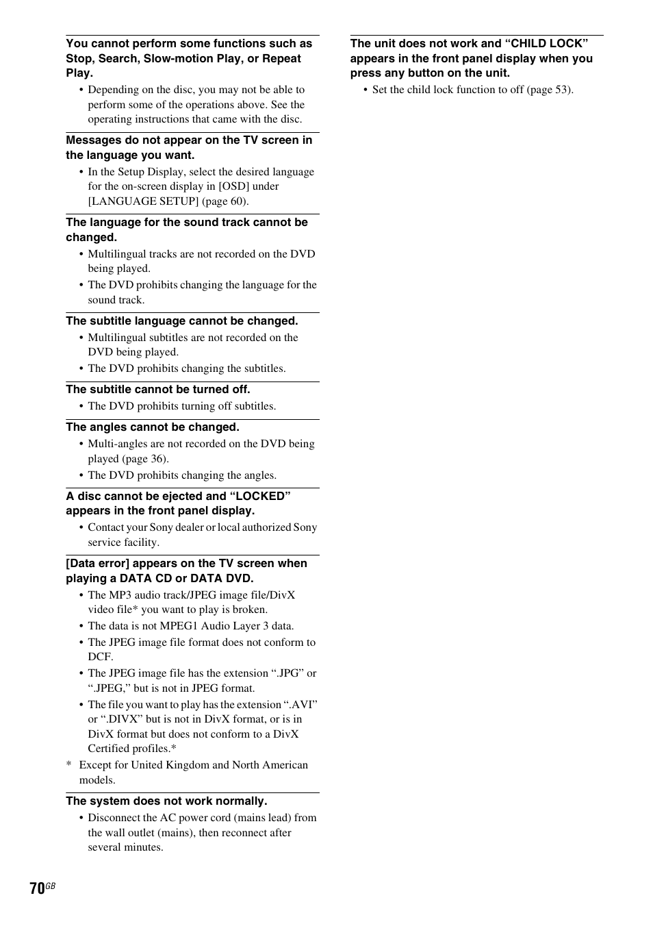 Sony 3-283-028-11(1) User Manual | Page 70 / 88