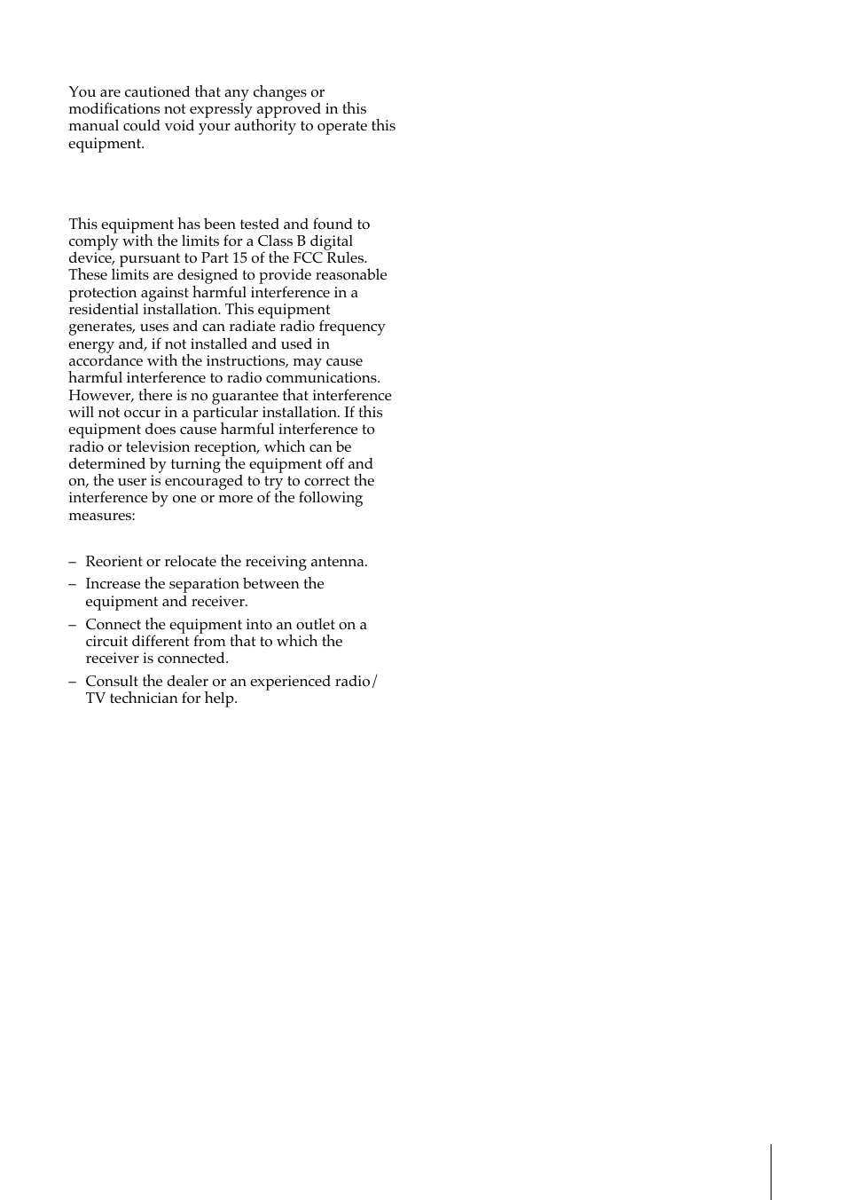 Caution | Sony SPP-IM977 User Manual | Page 5 / 72
