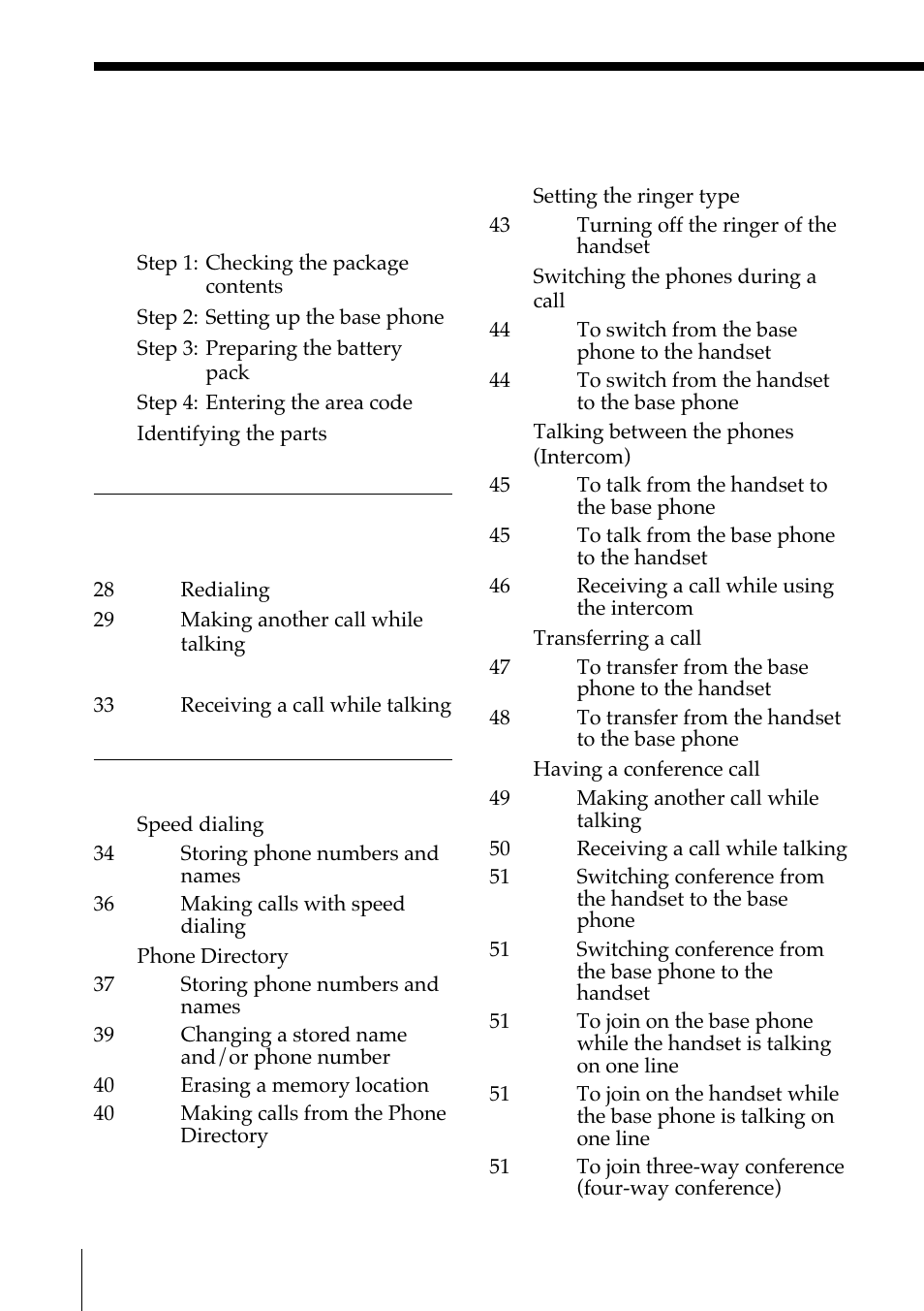 Sony SPP-IM977 User Manual | Page 6 / 72