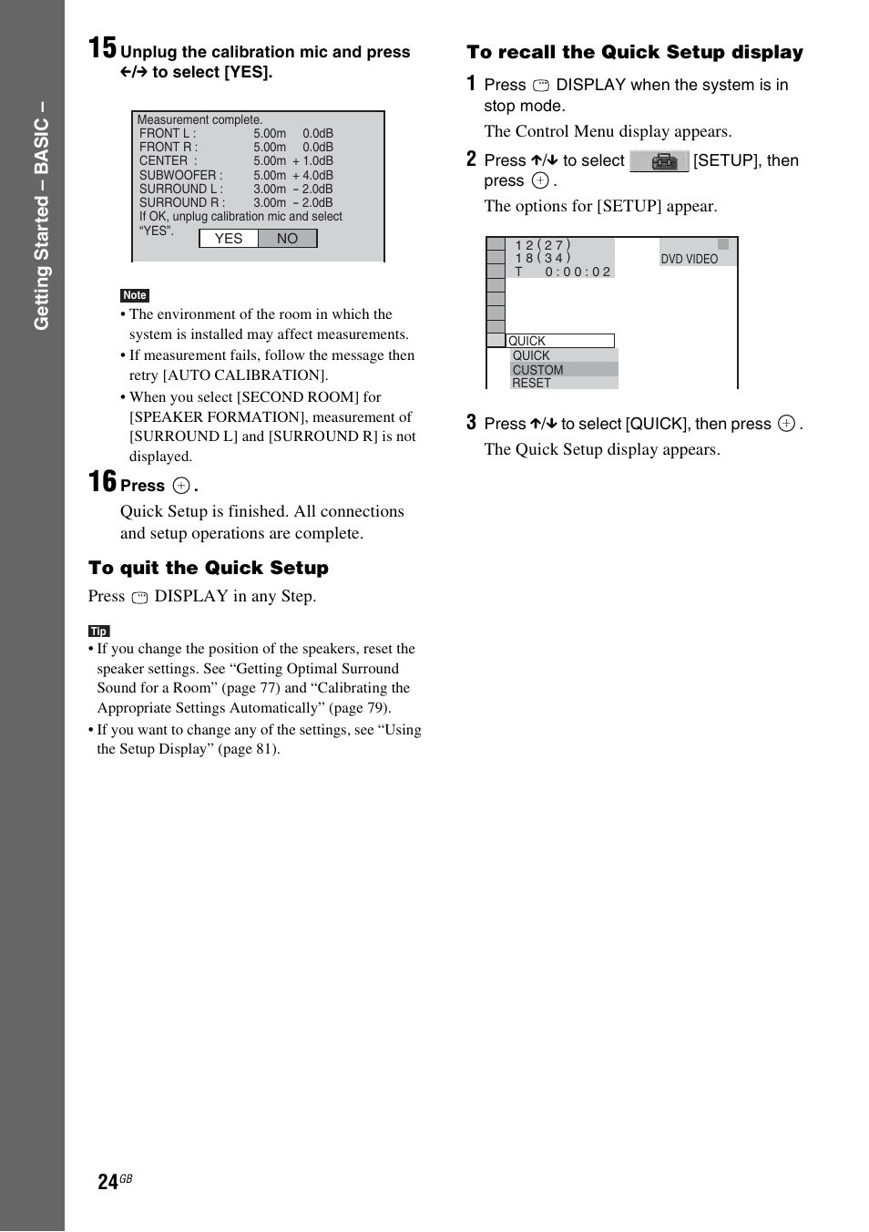 Sony DAV-DZ830W User Manual | Page 24 / 116