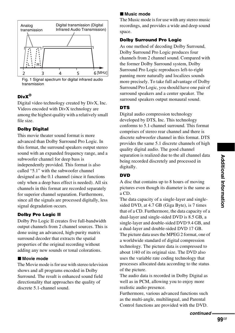 Sony DAV-DZ830W User Manual | Page 99 / 116