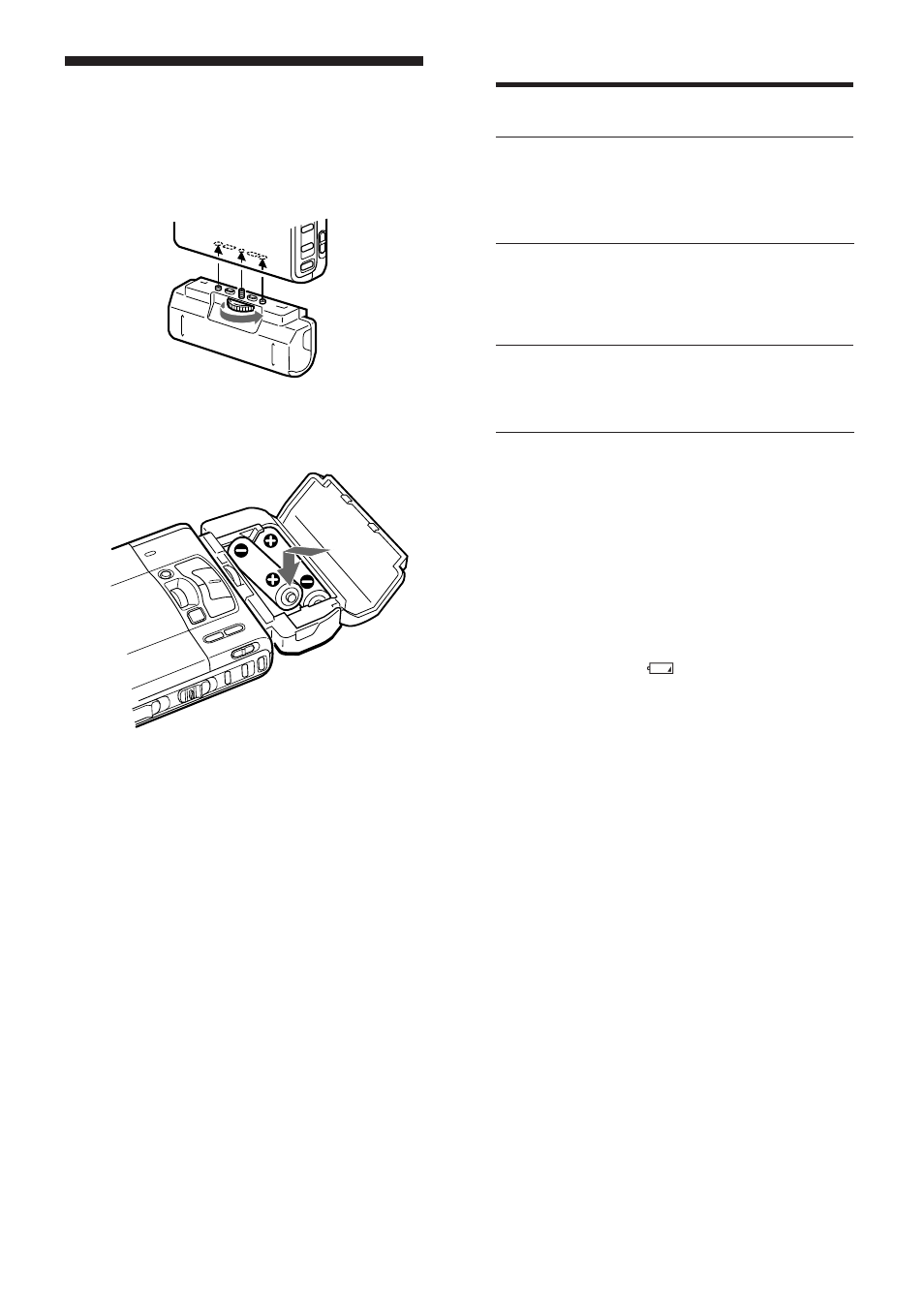 Using dry batteries | Sony MZ-R50 User Manual | Page 26 / 212