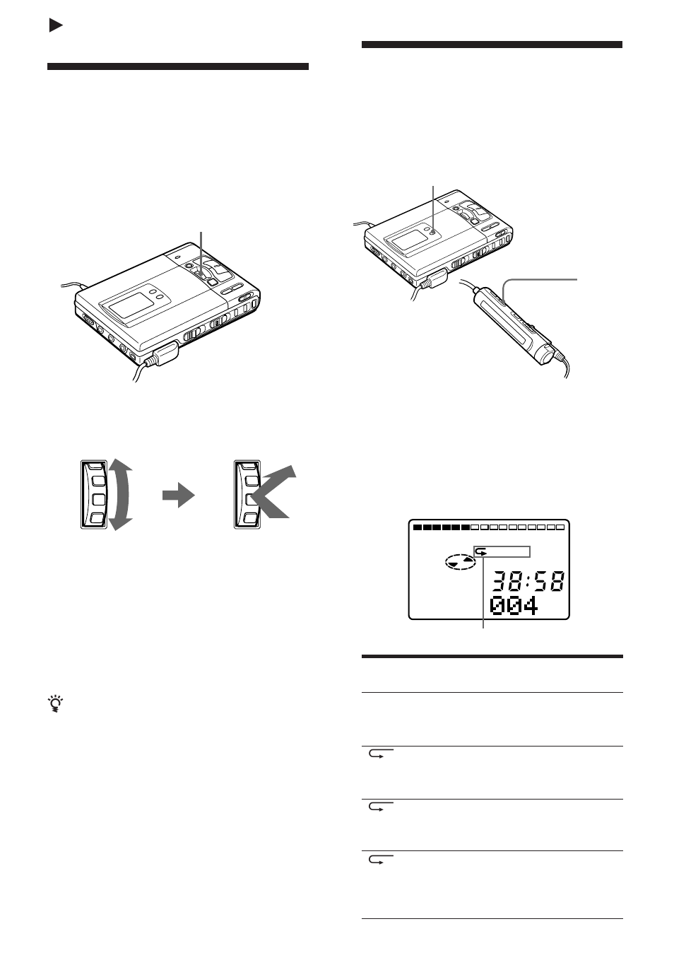 Reproducción repetida de temas | Sony MZ-R50 User Manual | Page 56 / 212