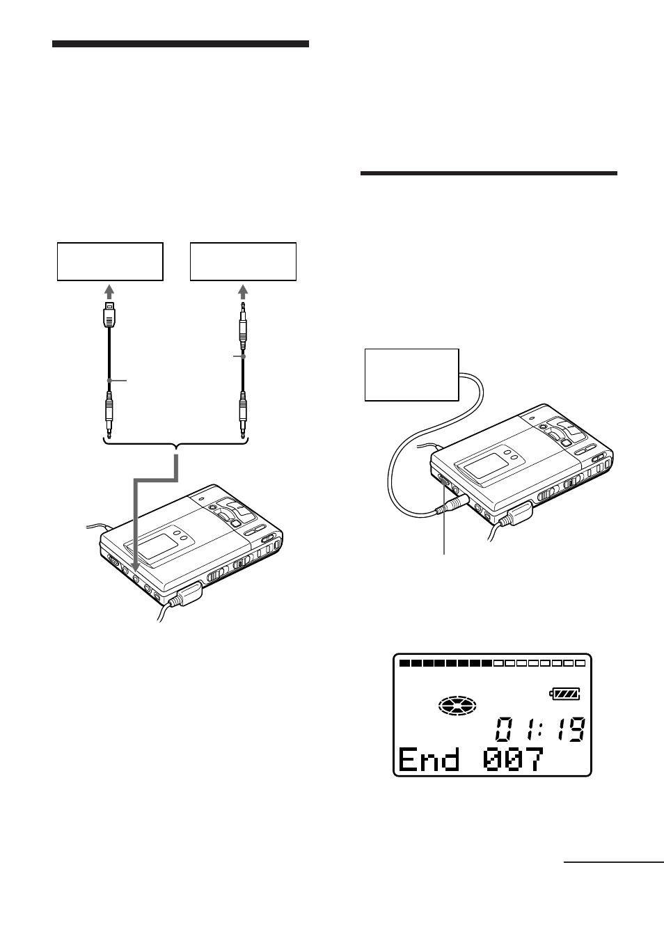 Gravar com uma entrada digital | Sony MZ-R50 User Manual | Page 89 / 212