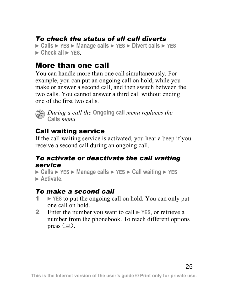 Sony Z300i User Manual | Page 26 / 80