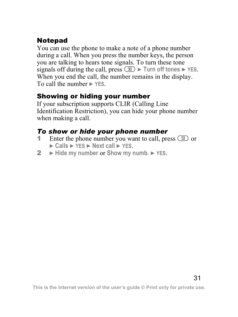 Sony Z300i User Manual | Page 32 / 80