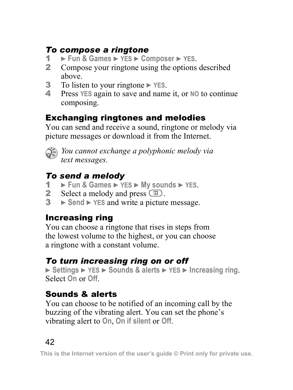 Sony Z300i User Manual | Page 43 / 80