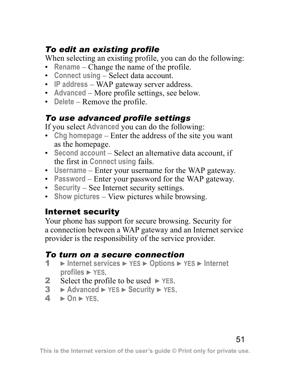 Sony Z300i User Manual | Page 52 / 80