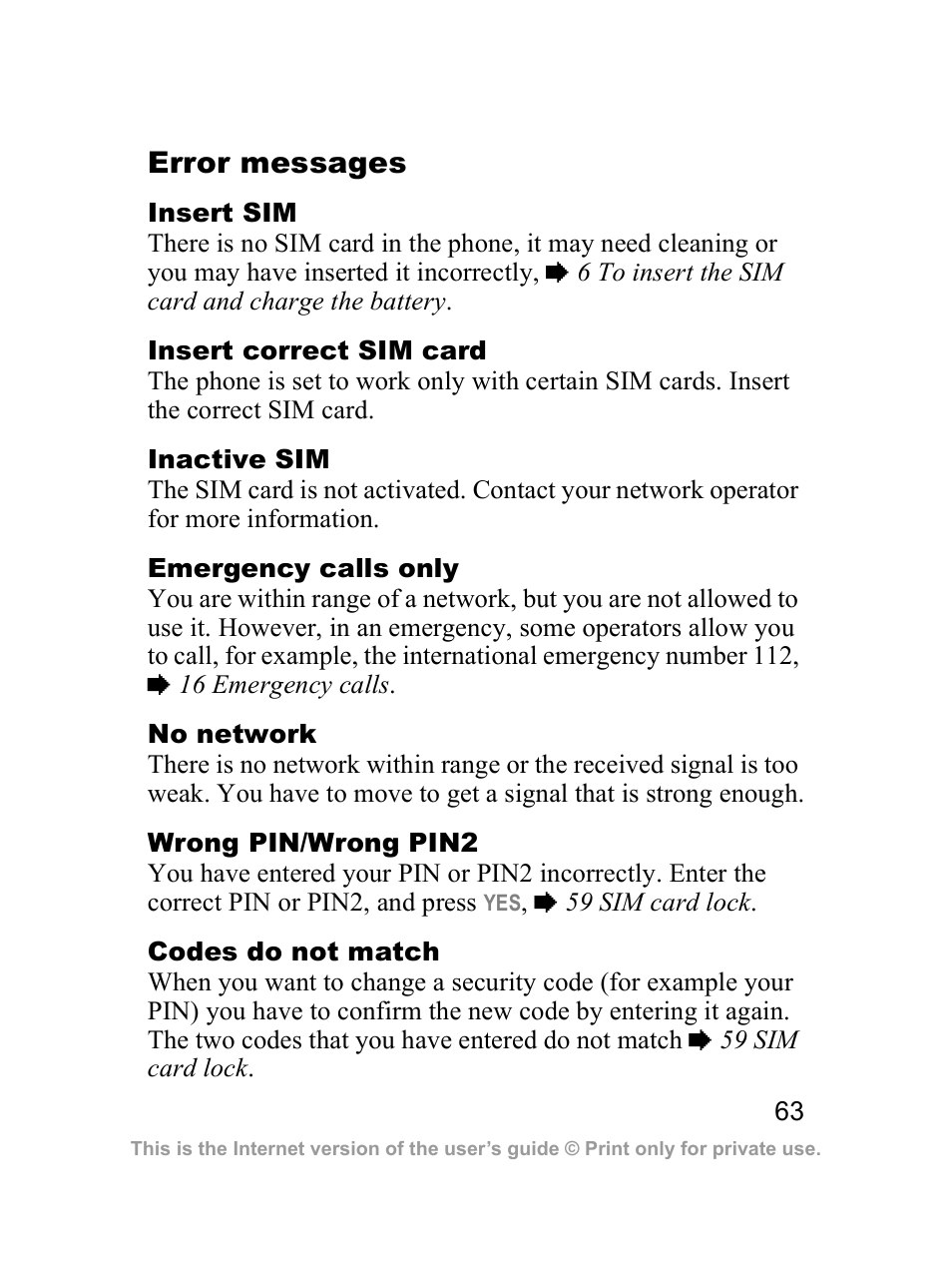 Sony Z300i User Manual | Page 64 / 80