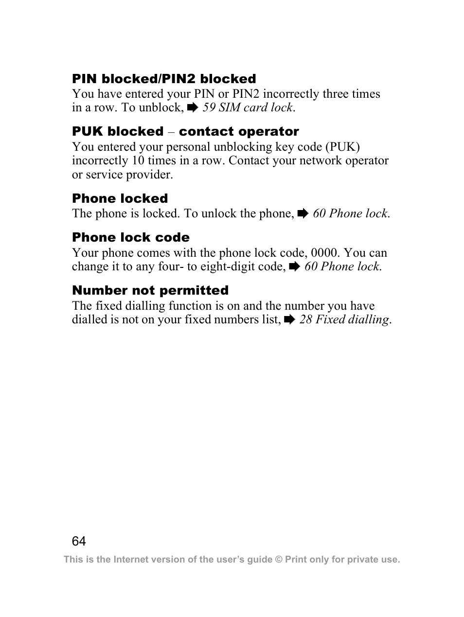 Sony Z300i User Manual | Page 65 / 80