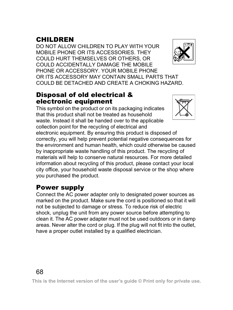 Sony Z300i User Manual | Page 69 / 80