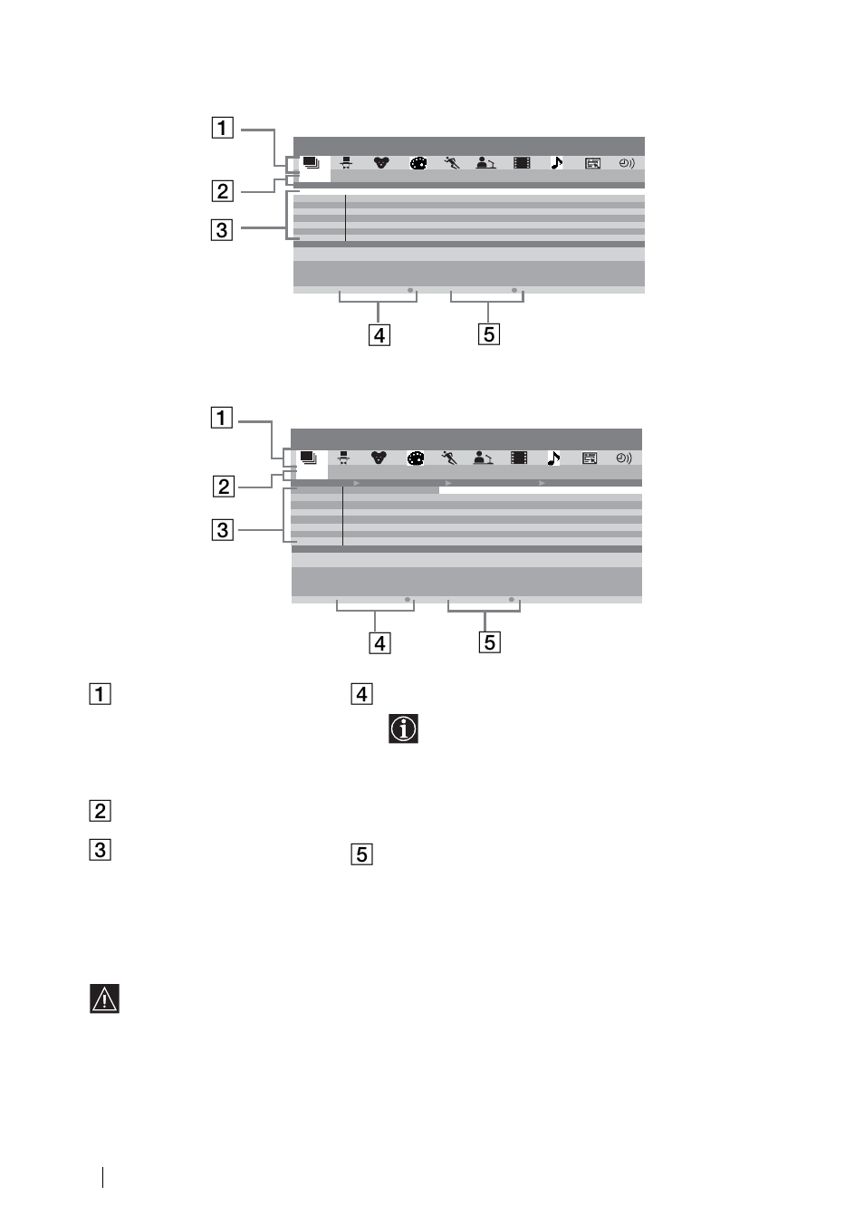 Seite 50, Seite 50), Programmliste“ (abb. 1) „übersicht“ (abb. 2) | Datum, Programmliste, Weitere funktionen | Sony WEGA KLV-17HR2 User Manual | Page 112 / 248