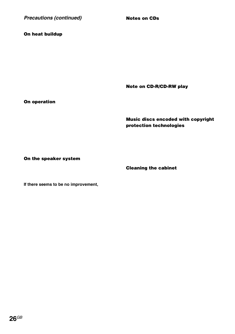 Sony CMT-EX5 User Manual | Page 26 / 28